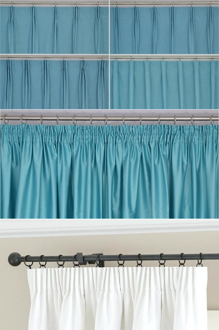 Как красиво повесить шторы со складками