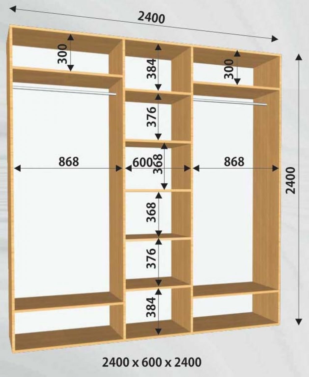 Высота 2400. Наполнение шкафа купе с размерами. Встроенные шкафы с размерами. Ширина шкафа купе. Встроенный шкаф наполнение с размерами.