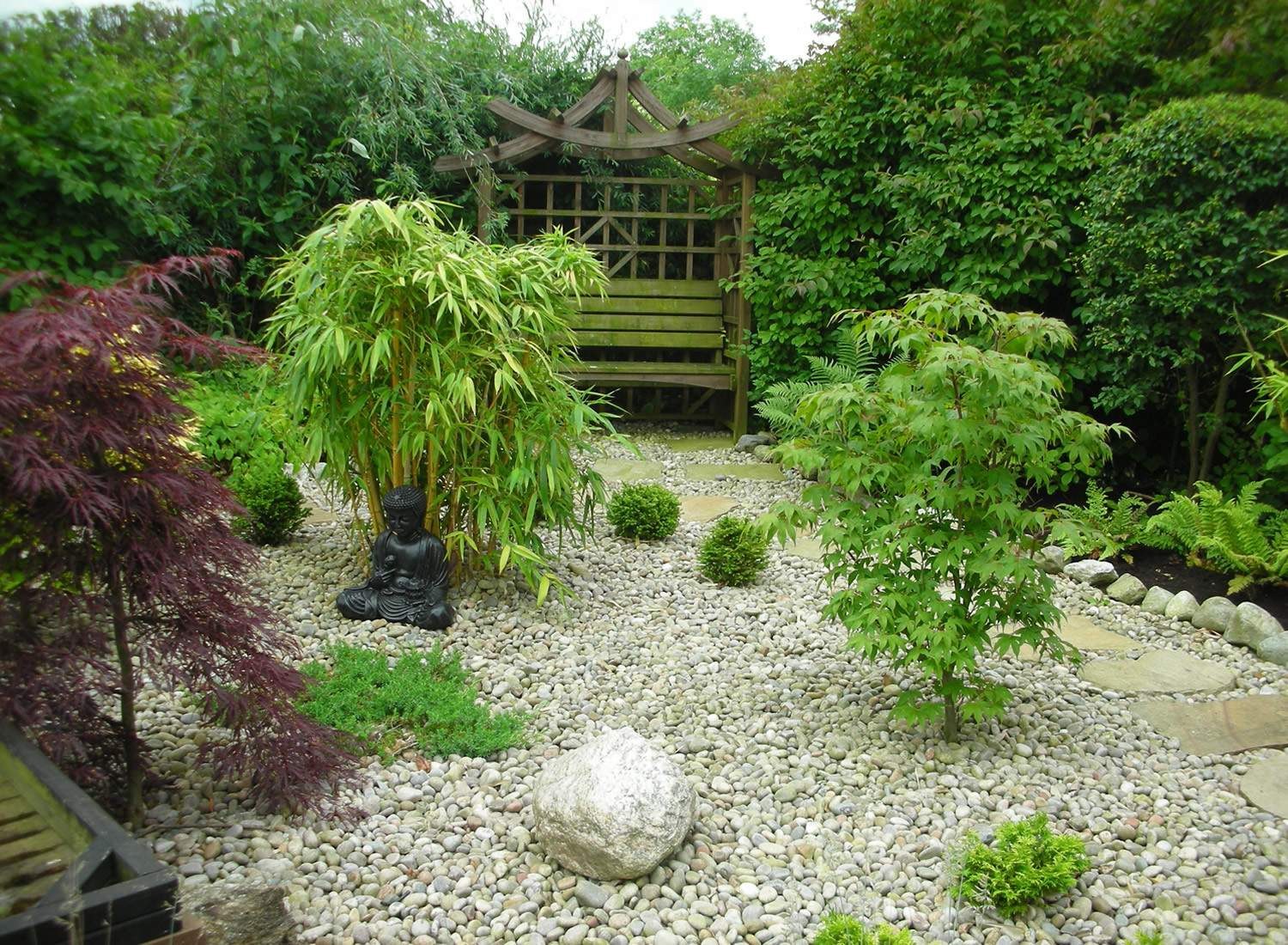 Японский уголок в саду своими руками фото и идеи