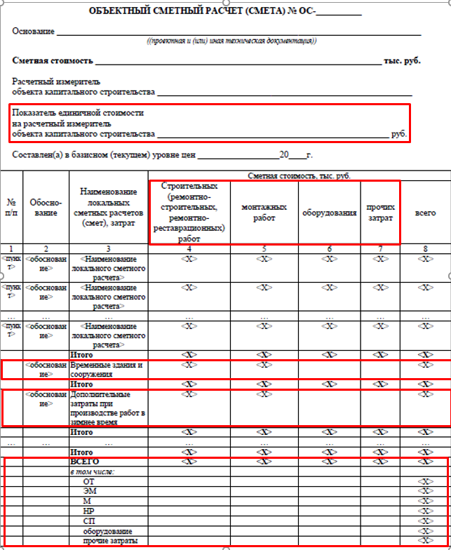 Образец сметы на разработку программного обеспечения