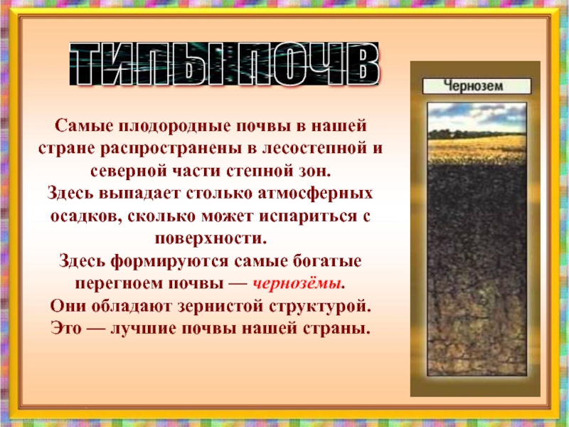 Какие области черноземные почвы россии. Самые плодородие почвы. Высокоплодородные почвы. Самые плодородные почвы. Распространенные почвы в нашей стране.