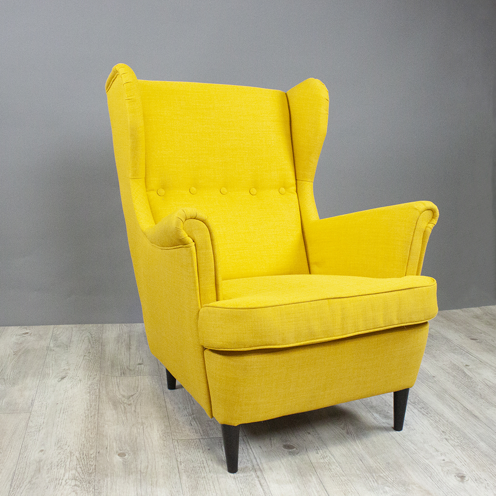 Yellow chair. Кресло СТРАНДМОН желтое. Желтое кресло икеа СТРАНДМОН. Желтое кресло икеа. Кресло икеа желтое хофф.